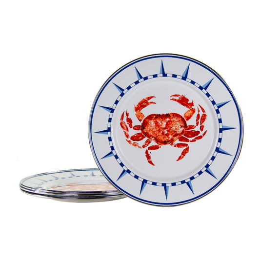 CR07S4 - Crab House Dinner Plates - Set of 4 2