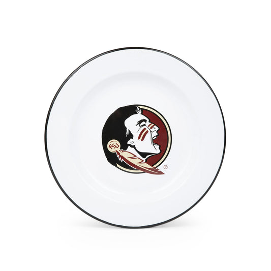 CV20BLA-FSU02-4 - Florida State Enamelware Dinner Plates, Set of 4 - 1