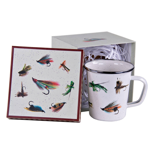 FF86 - Fishing Fly 16 oz Latte Mug Gift Box 2