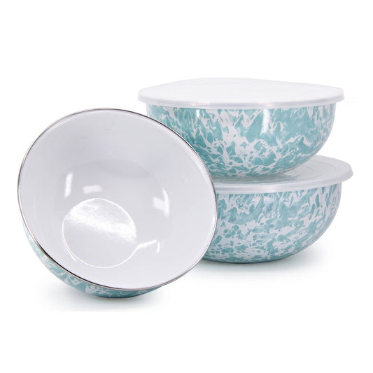 GL54 - Sea Glass Swirl Mixing Bowls 2