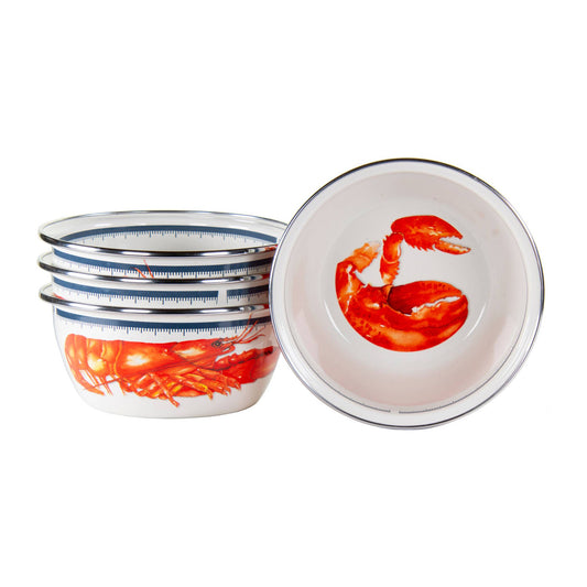 LS61S4 - Lobster Salad Bowls - Set of 4 2