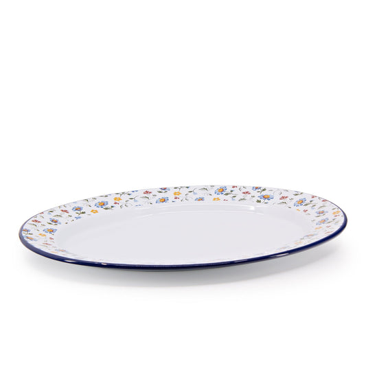 MAXH97FLW-BLU - Max Humphrey x CCH Flowers Small Oval Tray - 3