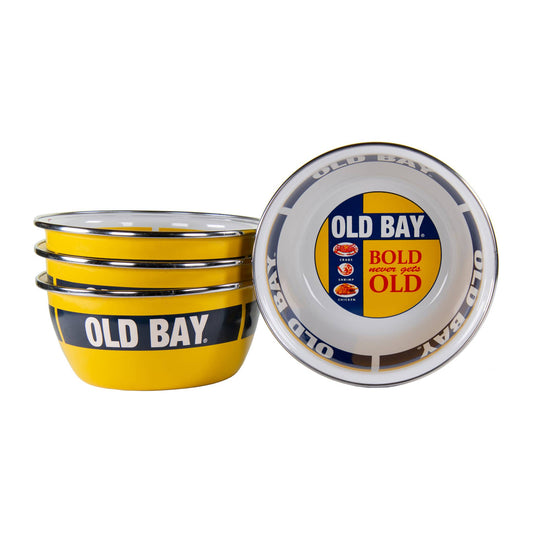 OB61S4 - Old Bay Salad Bowls - Set of 4 2