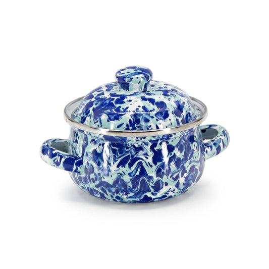 OC32S2 - Ocean Swirl Petite Tureens - Set of 2 2