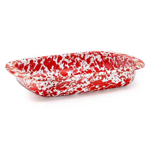 RD78 - Red Swirl Baking Pan 2