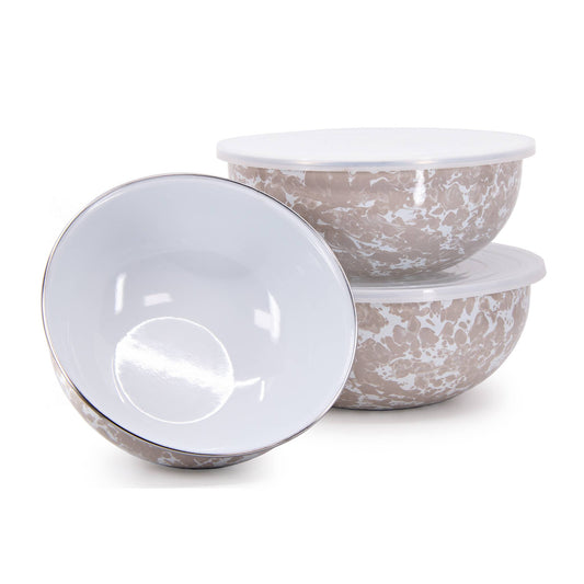 TP54 - Taupe Swirl Mixing Bowls 2