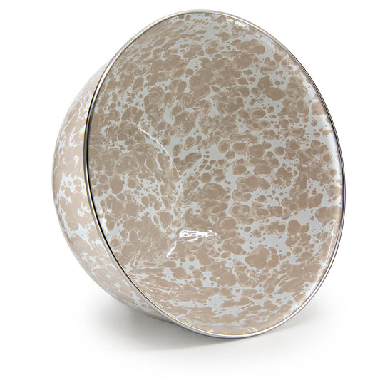 TP89 - Taupe Swirl Large Salad Bowl 2