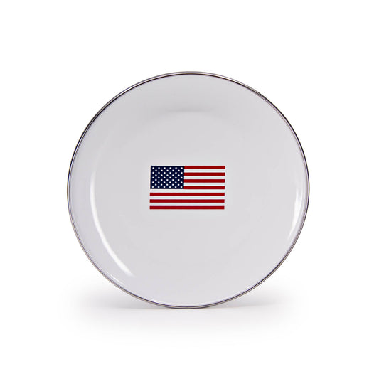 US69S4 - US Flag Sandwich Plates - Set of 4 2