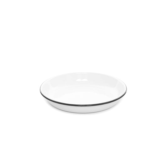 ecomposer-color-black rim, V114BLA-4 - Vintage Pasta Plate, Set of 4, Black Rim