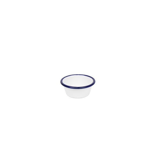 ecomposer-color-blue rim, V121BLU-4 - Vintage 2 oz Ramekins, Set of 4, Blue Rim