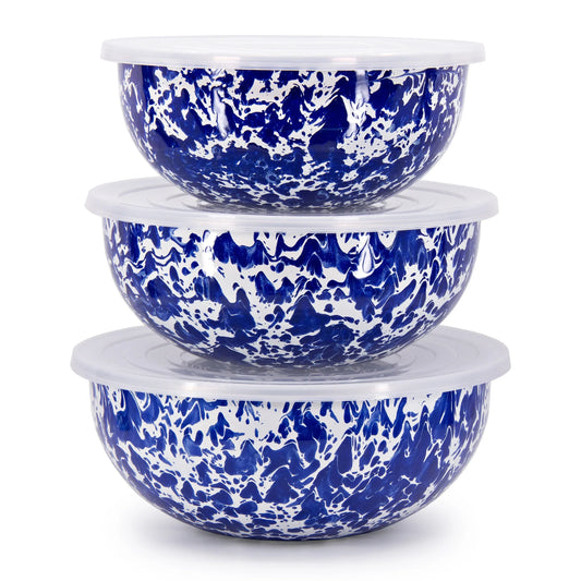CB54 - Cobalt Swirl Mixing Bowls 1