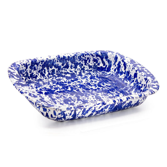 CB78 - Cobalt Swirl Baking Pan 1