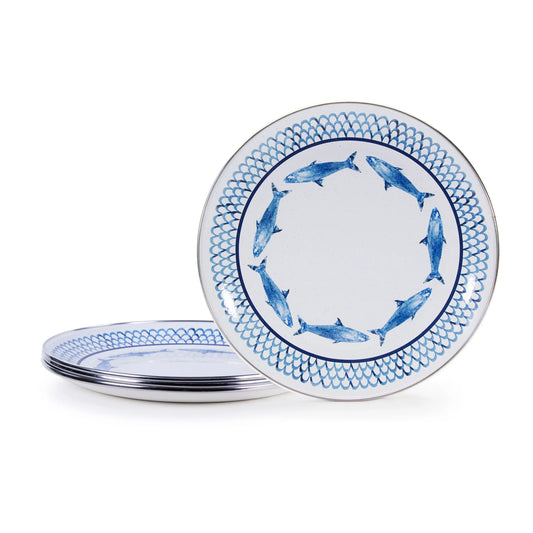 FC56S4 - Fish Camp Dinner Plates - Set of 4 1