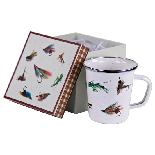FF86 - Fishing Fly 16 oz Latte Mug Gift Box 1