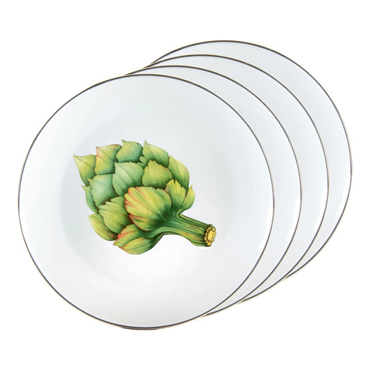 FP56S4 - Fresh Produce Dinner Plates - Set of 4 1
