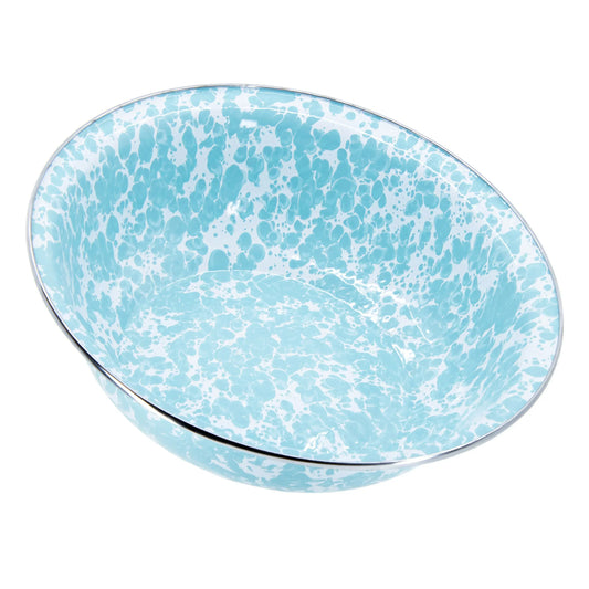 GL03 - Sea Glass Swirl Serving Bowl 1