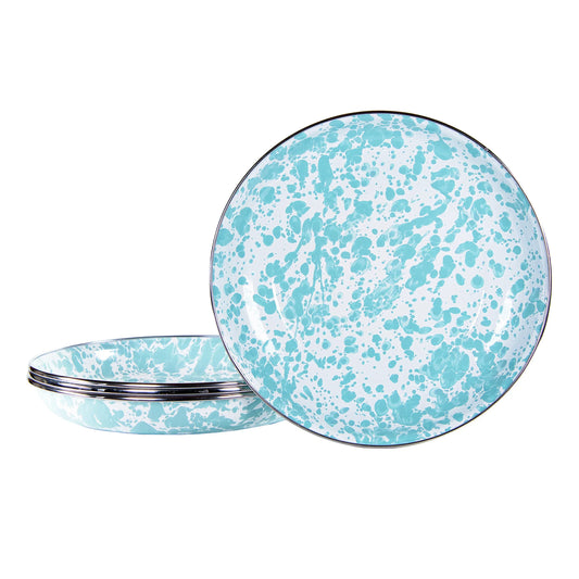 GL04S4 - Sea Glass Pasta Plates - Set of 4 1