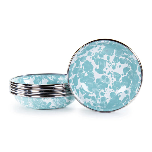 GL59S6 - Sea Glass Swirl Tasting Dishes - Set of 6 1