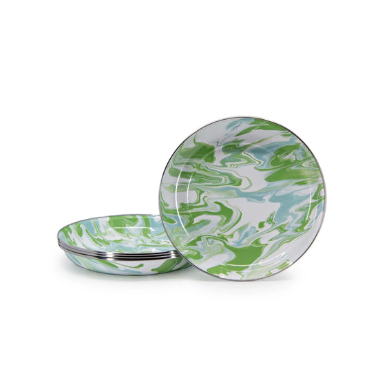 MM04S4 - Modern Monet Pasta Plates - Set of 4 1