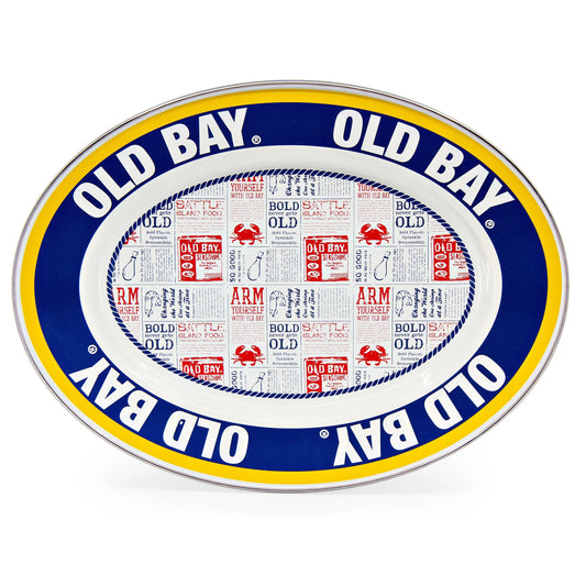 OB06 - Old Bay Oval Platter 1