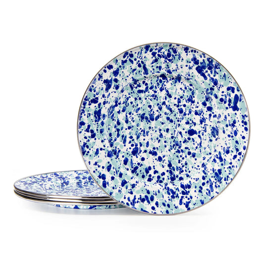 OC07S4 - Ocean Swirl Dinner Plates - Set of 4 1
