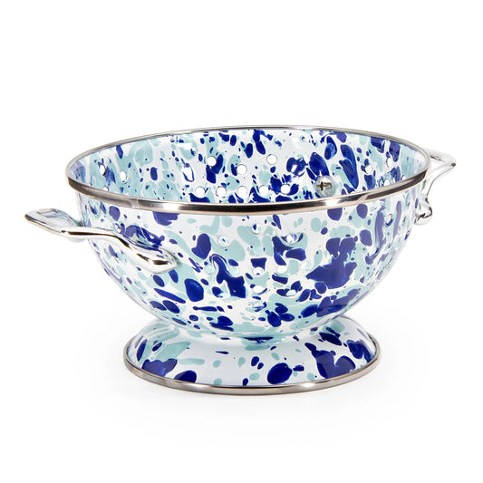 OC24 - Ocean Swirl Petite Colander 1