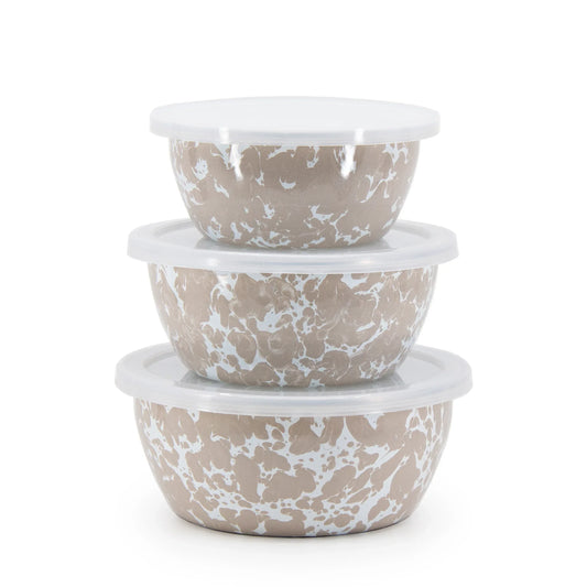 TP30 - Taupe Swirl Nesting Bowls 1