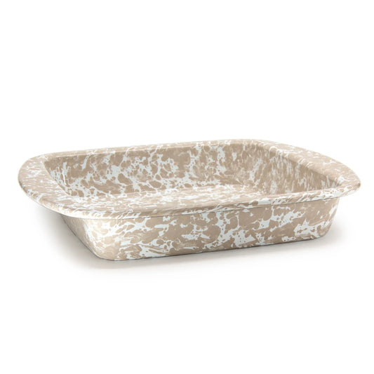 TP53 - Taupe Swirl Brownie Pan 1