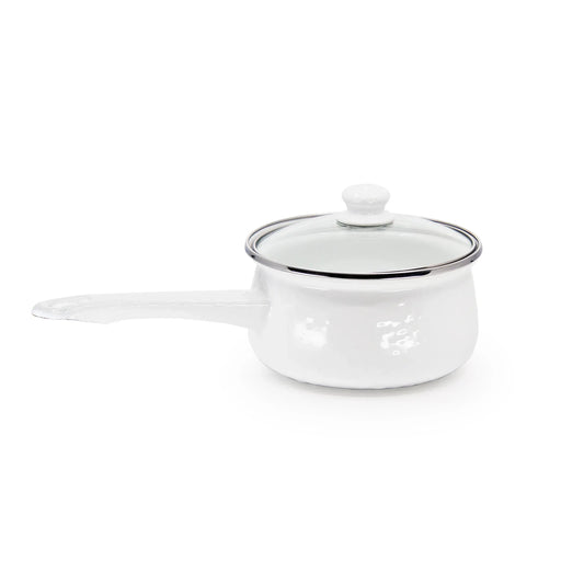 WW19 - Solid White Sauce Pan 1