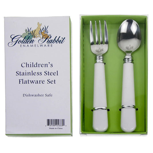 WW45 - Solid Whit Flatware Set 1