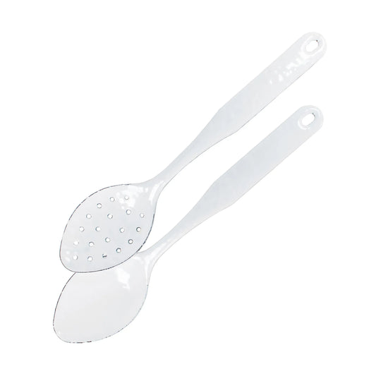 WW48 - Solid White Spoon Set 1