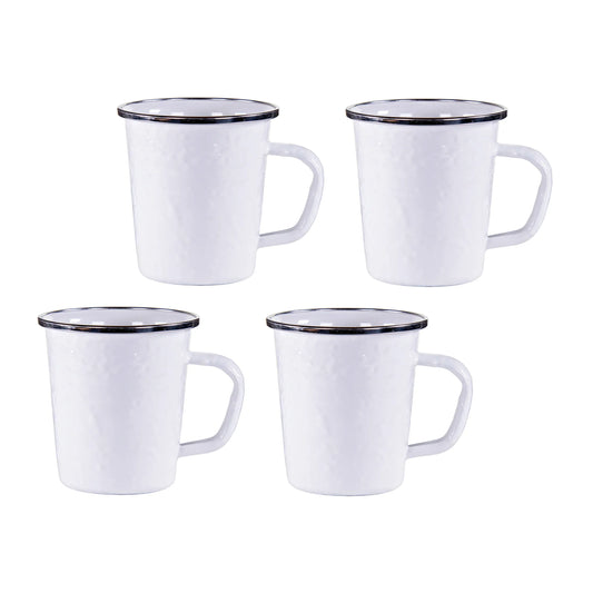 WW66S4 - White 16 oz Latte Mugs - Set of 4 1