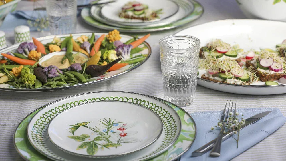 Splatter Oval Platter - Serveware | Crow Canyon Home