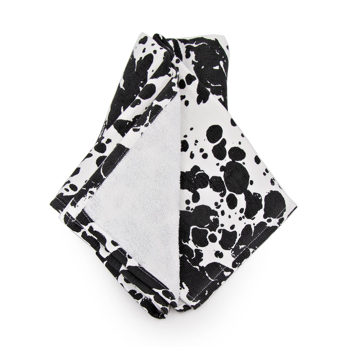 BL52 - Black Swirl Kitchen Towel - Set of 2  2