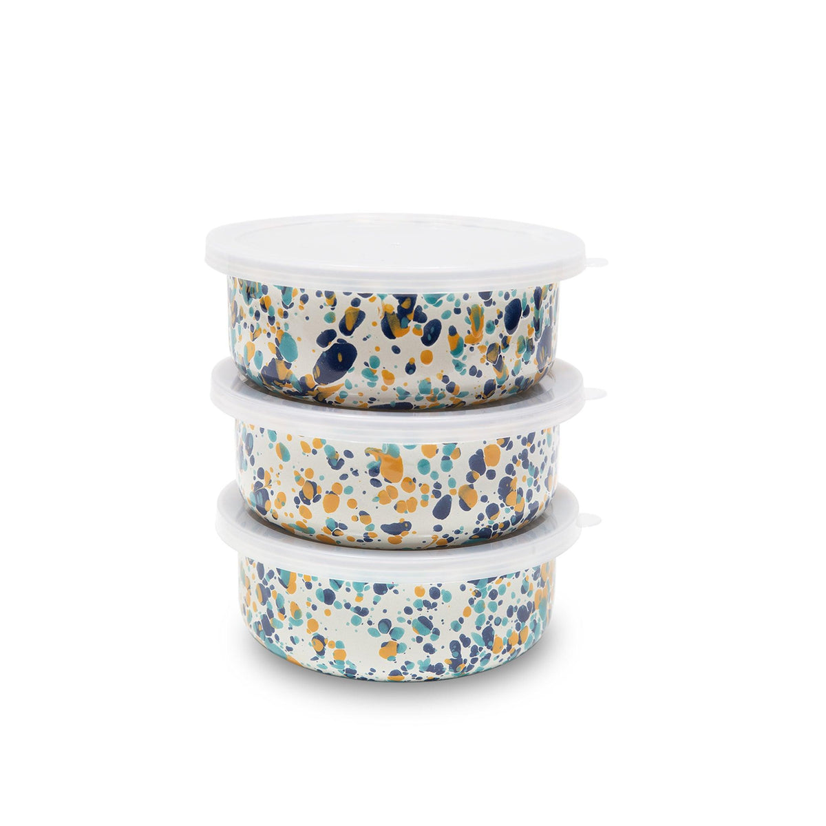 ecomposer-color-bermuda buttercup, C102NOT - Catalina 3 Piece Storage Bowl Set, Bermuda Buttercup