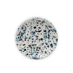 ecomposer-color-blue tides, C123GNT-4 - Catalina Coupe Salad Plates, Set of 4, Blue Tides