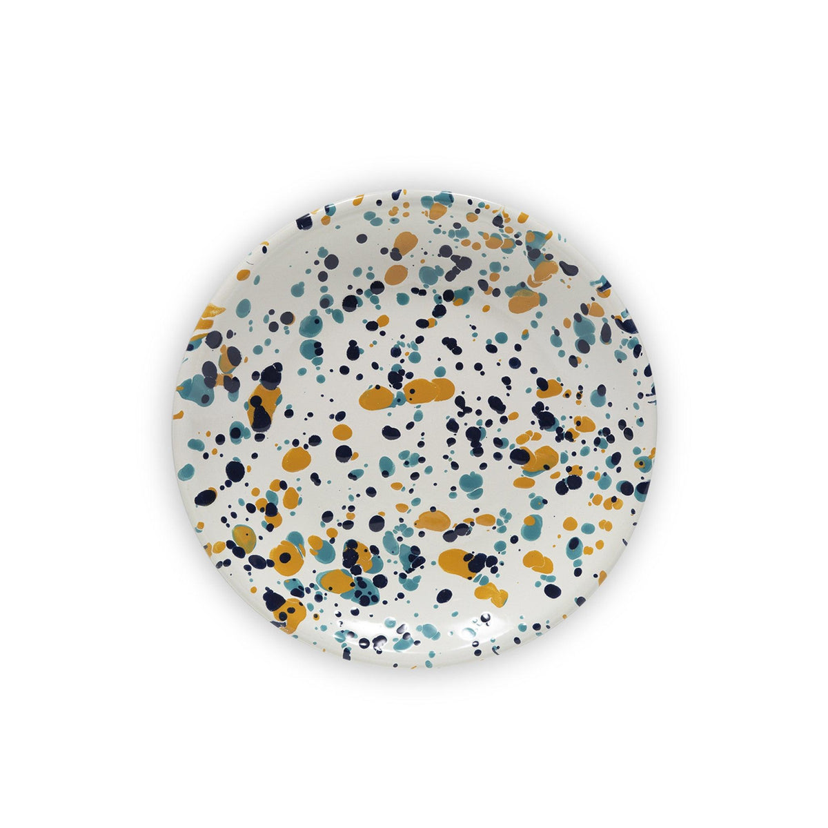 ecomposer-color-bermuda buttercup, C123NOT-4 - Catalina Coupe Salad Plates, Set of 4, Bermuda Buttercup