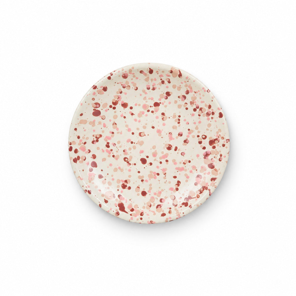 ecomposer-color-desert rose, C124PTM-4 - Catalina Coupe Dinner Plates, Set of 4, Desert Rose