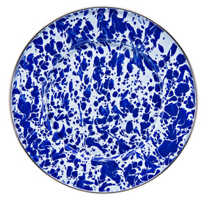 CB11S4 - Cobalt Swirl Sandwich Plates - Set of 4  3