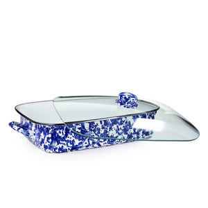 CB15 - Cobalt Swirl Roasting Pan  3