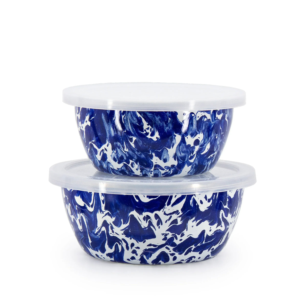 CB30-2 - Cobalt Swirl Swirl 2 pc Prep Bowl Set  2