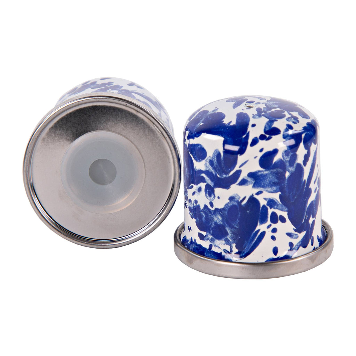 CB37 - Cobalt Swirl Salt & Pepper  3