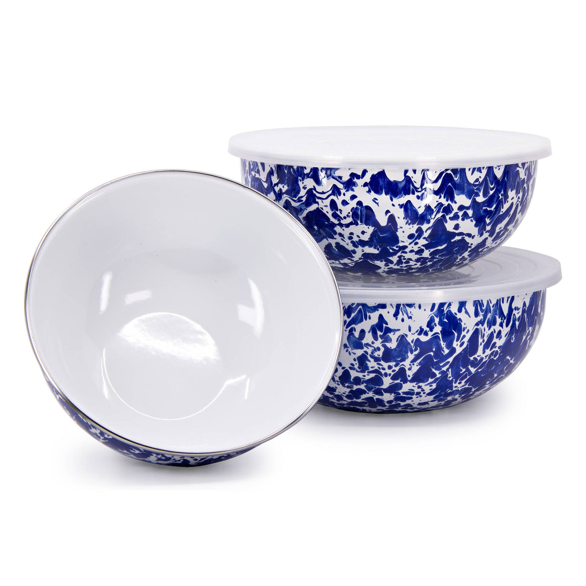 CB54 - Cobalt Swirl Mixing Bowls  2