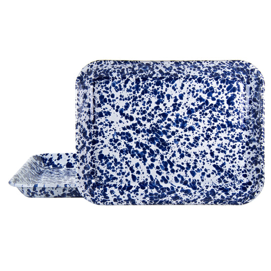 CB58S2 - Cobalt Swirl Quarter Sheets - Set of 2  1
