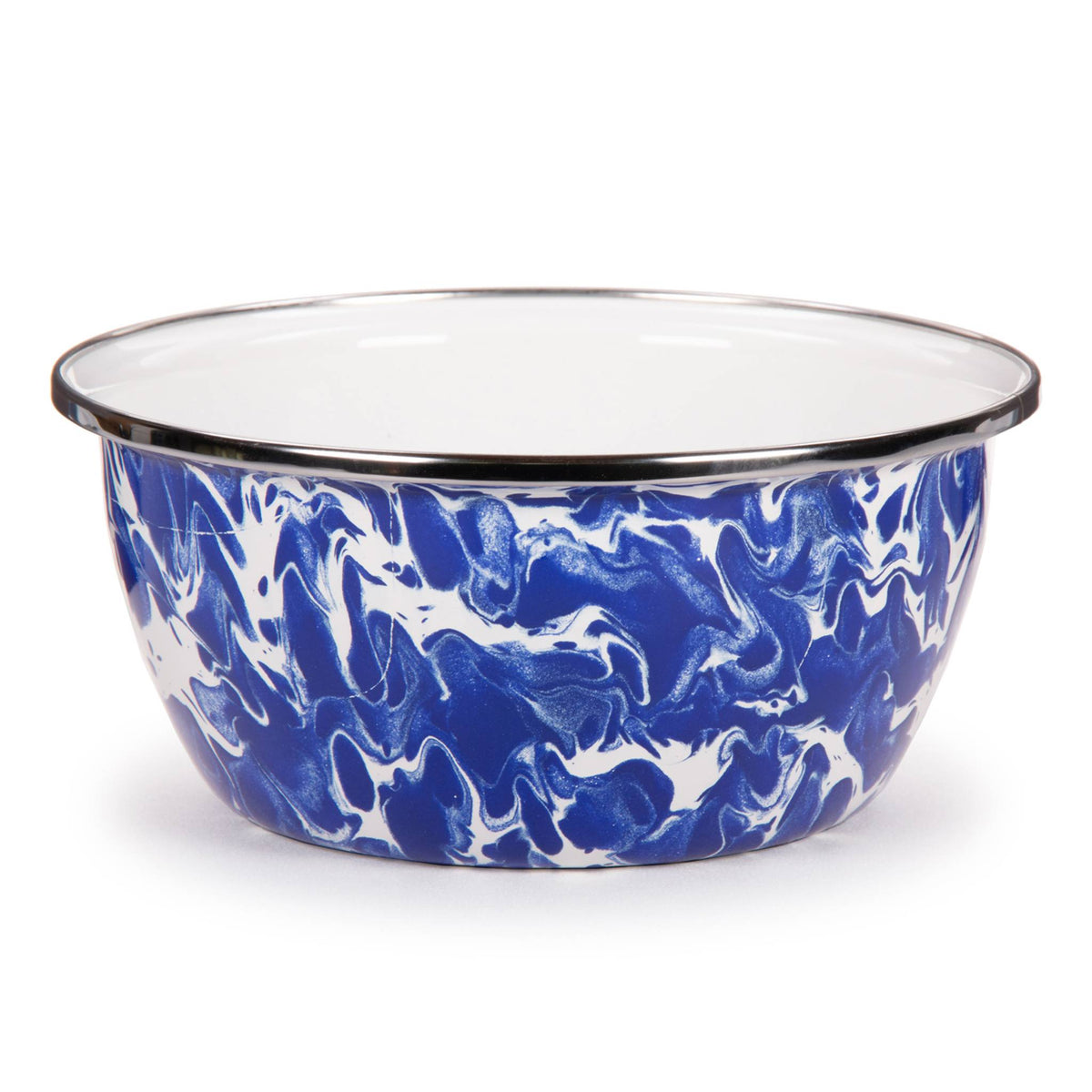 CB61S4 - Cobalt Swirl Salad Bowls - Set of 4  4