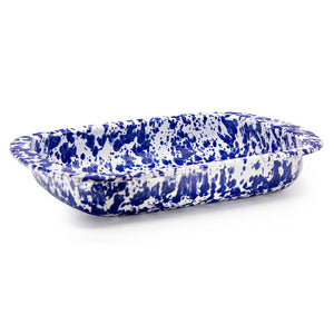 CB78 - Cobalt Swirl Baking Pan  2