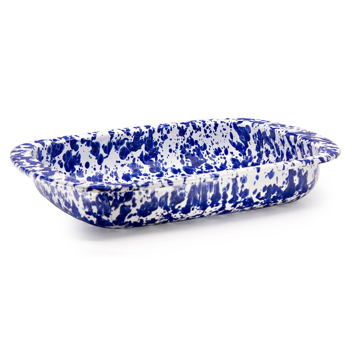 CB78 - Cobalt Swirl Baking Pan  2
