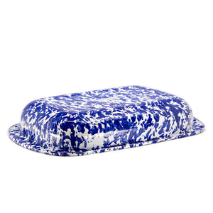 CB78 - Cobalt Swirl Baking Pan  3