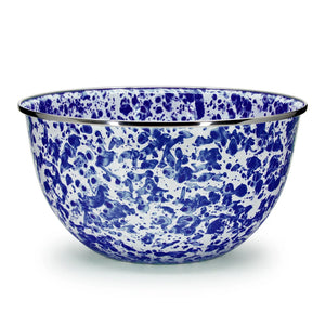 CB89 - Cobalt Swirl Large Salad Bowl  1
