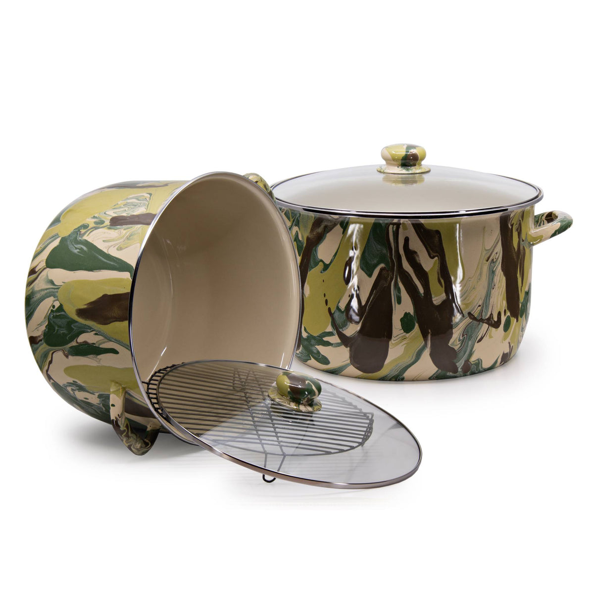 CM75 - Camouflage 18 qt Stock Pot  5